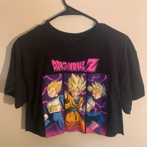 Dragon all Z crop top